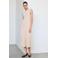 Mango midi jurk - beige