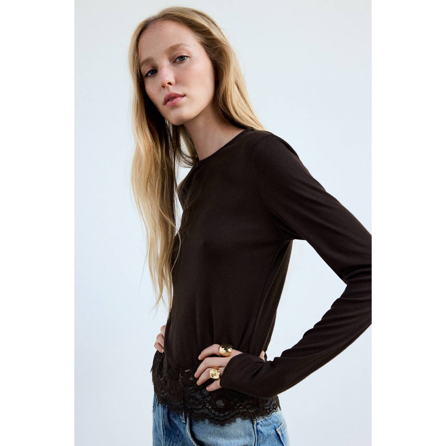Mango top bruin