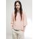MANGO TEEN gestreepte blouse - lichtroze