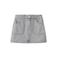 Mango Kids spijkerrok met studs - grijs