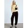 Mango gebreide top - geel