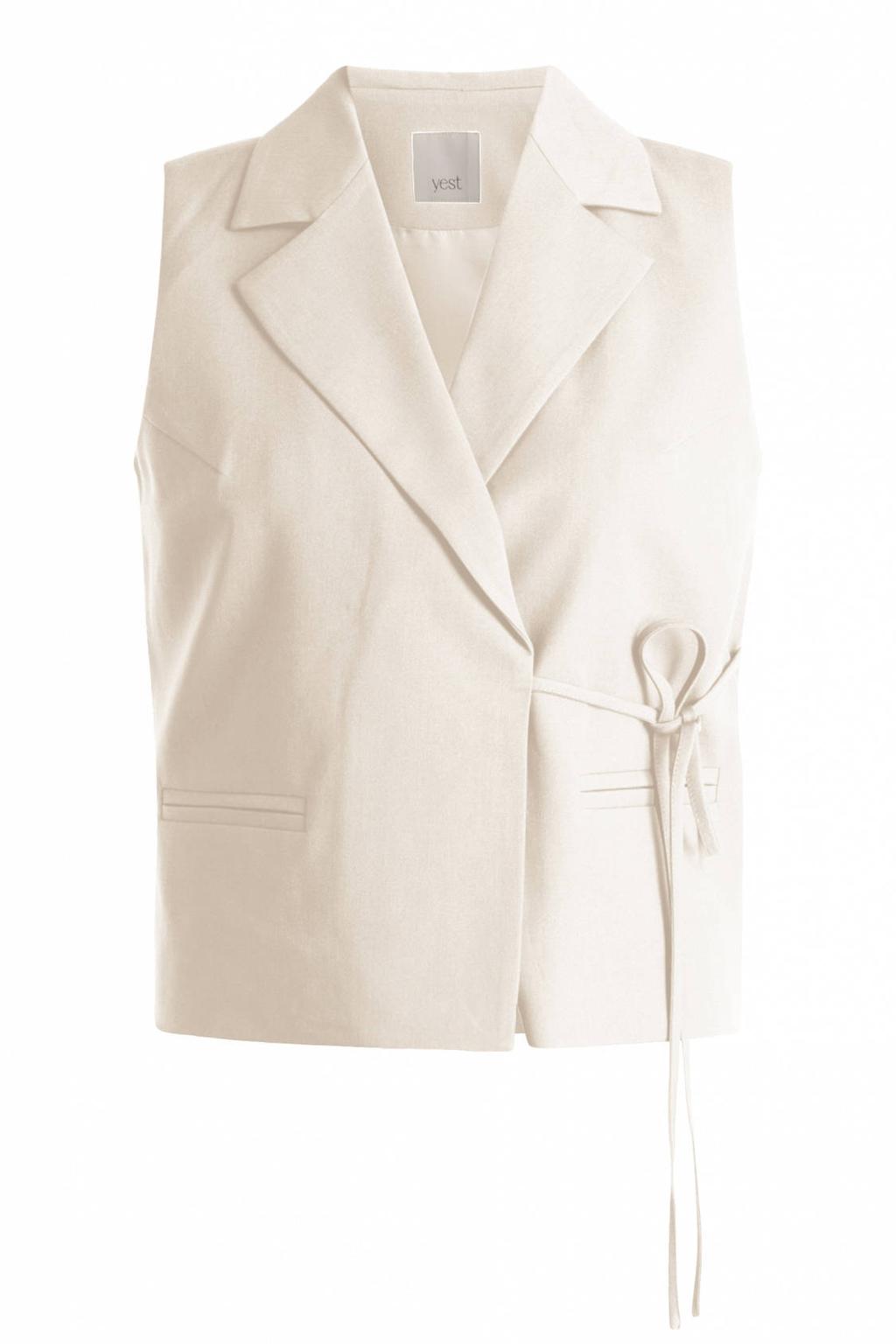 Yest Curve gilet Plus Size - beige