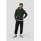Malelions regular fit hoodie met backprint - dark green