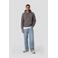 Malelions regular fit hoodie met backprint - dark grey