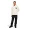Malelions sweater met backprint - ecru