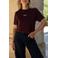 Elvira Collections T-shirt met print - donkerrood