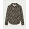 Elvira Collections blouse met zebraprint - bruin
