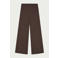 Elvira Collections wide leg pantalon - donkerbruin