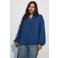Zizzi top Plus Size - blauw