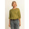 Expresso gebreide trui met wol - groen