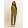 Expresso travelstof tapered broek - groen
