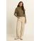 Expresso barrel jeans - ecru