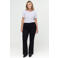 Fox Factor Plus Size flared jeans - zwart