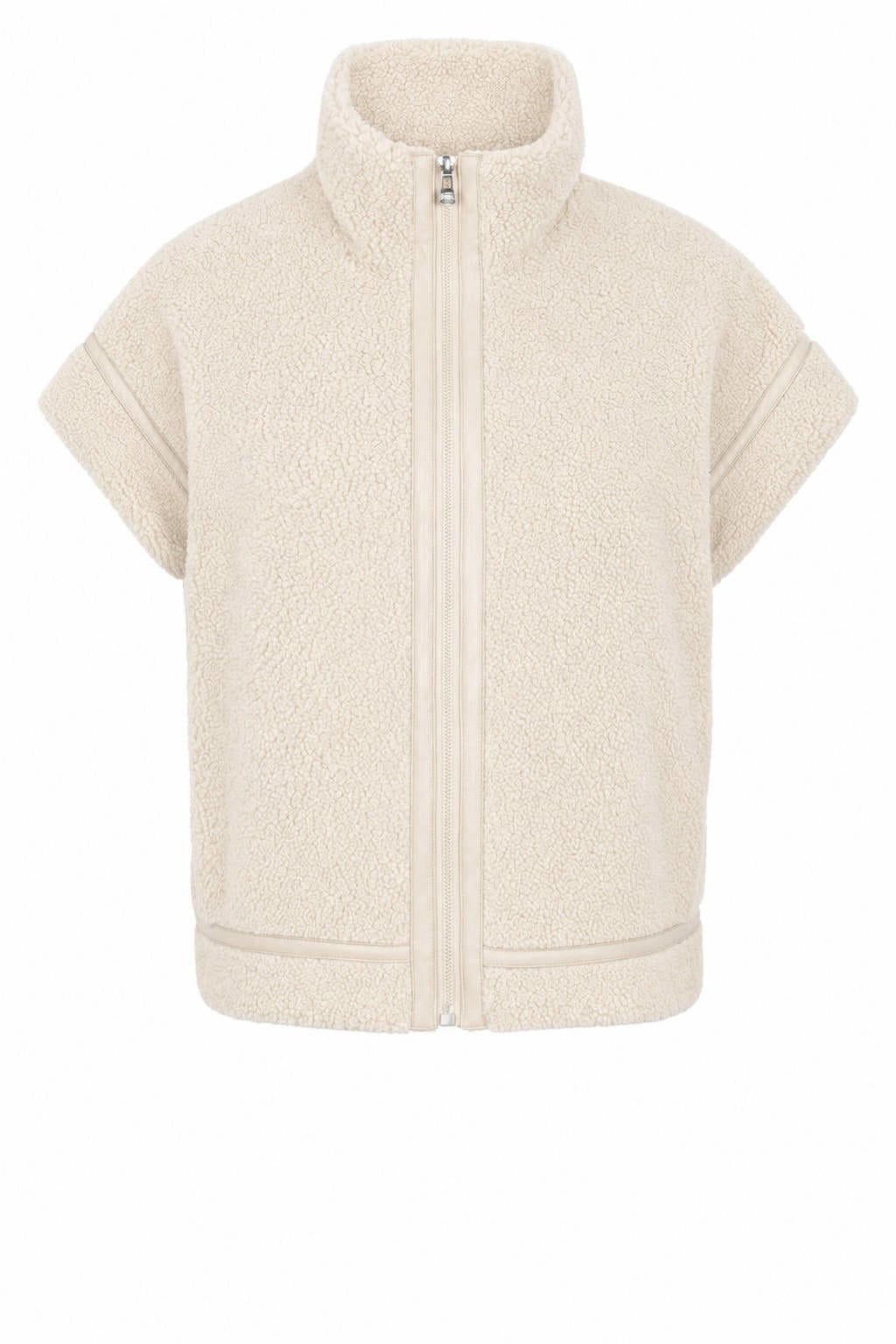 Zoso teddy bodywarmer - ecru