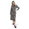Zoso blousejurk met print - zwart