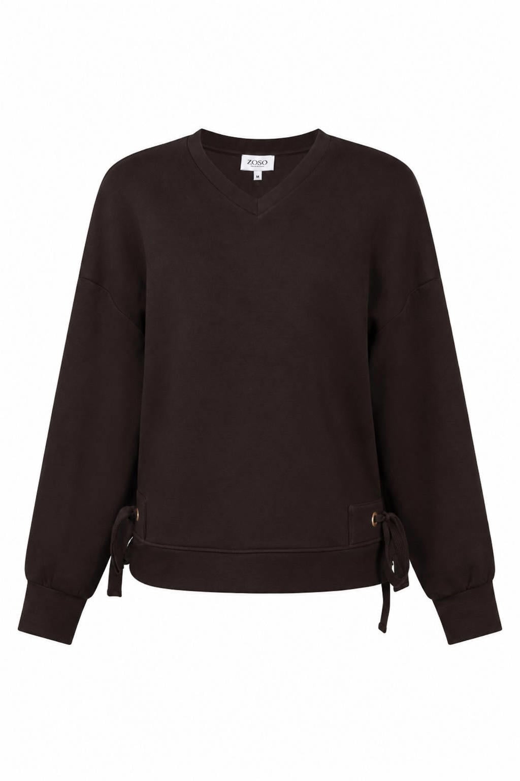 Zoso sweater - donkerbruin