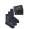 JACK & JONES giftbox sokken JACCOLE - set van 3 donkerblauw