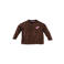Z8 mini longsleeve met borduursels en panterprint - bruin/donkerbruin