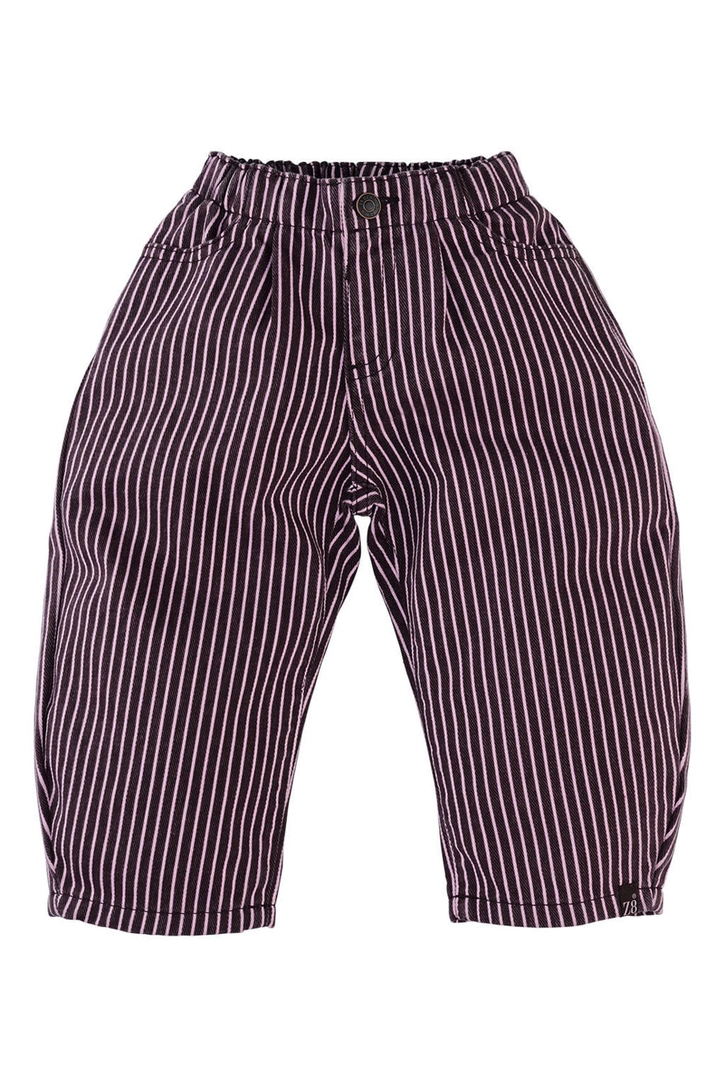Z8 mini baggy broek Nisrine donkerrood/roze