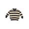Z8 mini gestreepte sweater - donkerblauw/geel