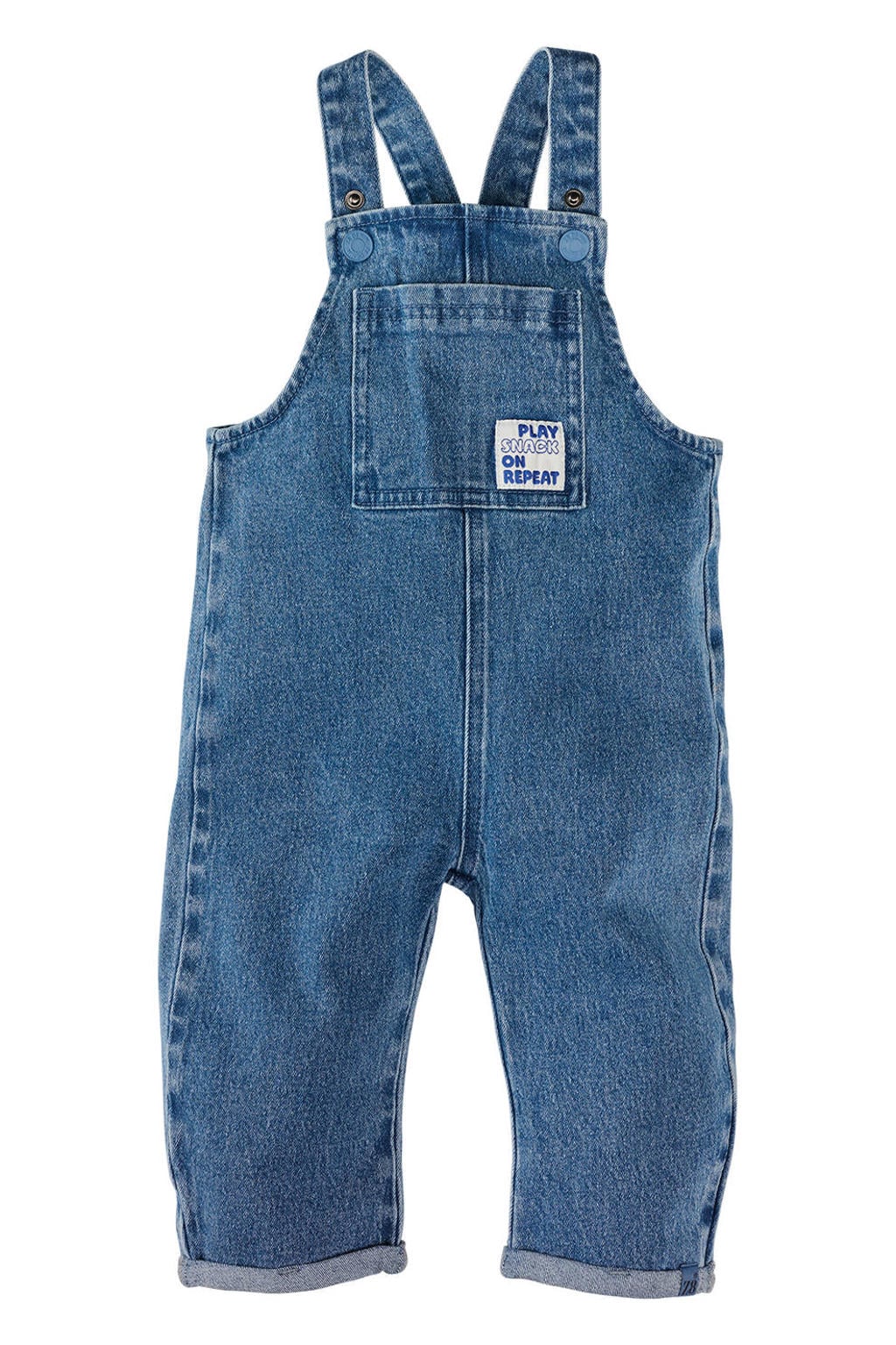 Z8 mini denim tuinbroek Alessio medium blue denim