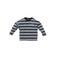 Z8 mini gestreepte longsleeve - blauw/donkerbruin