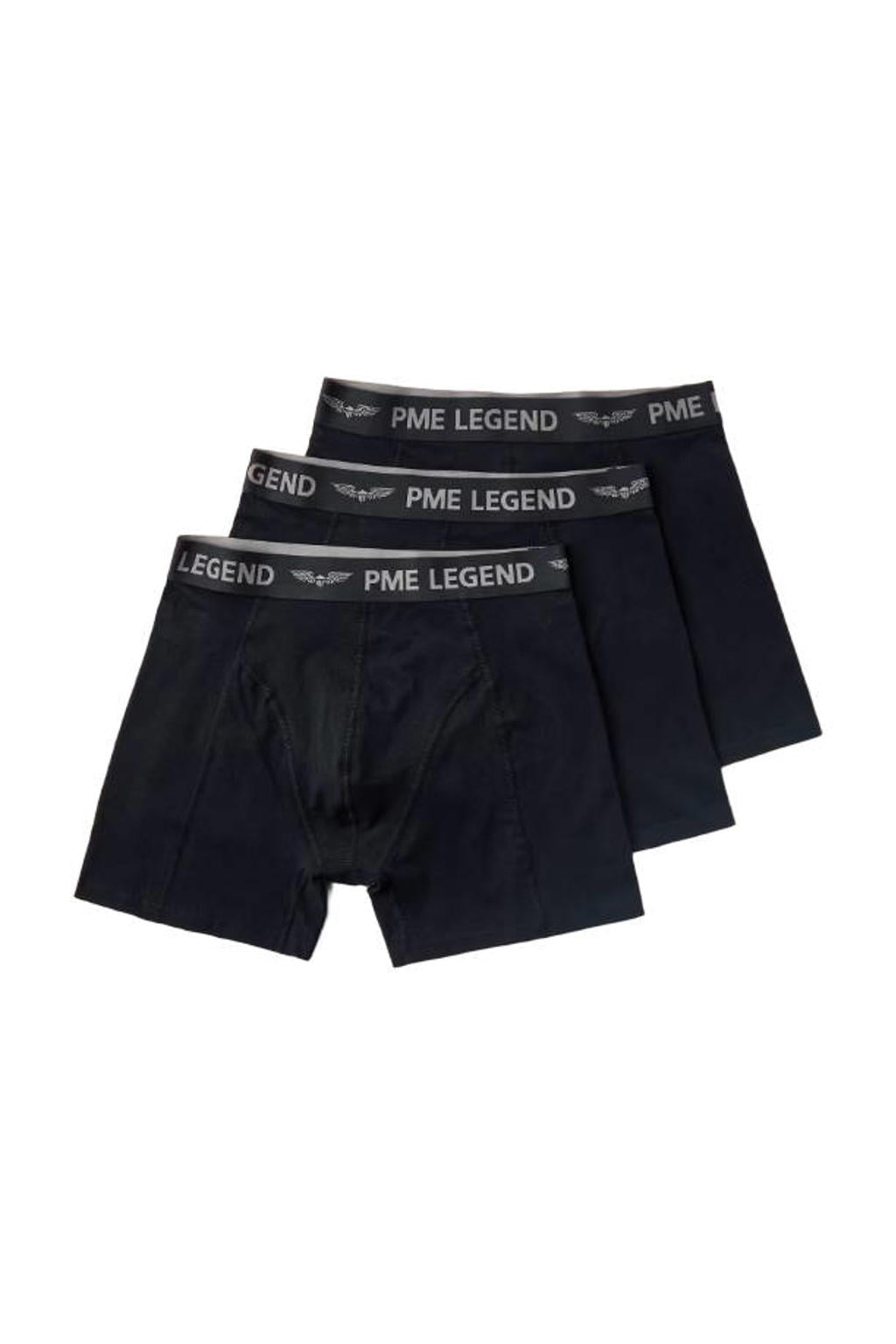 PME Legend boxershorts - zwart (set van 3)