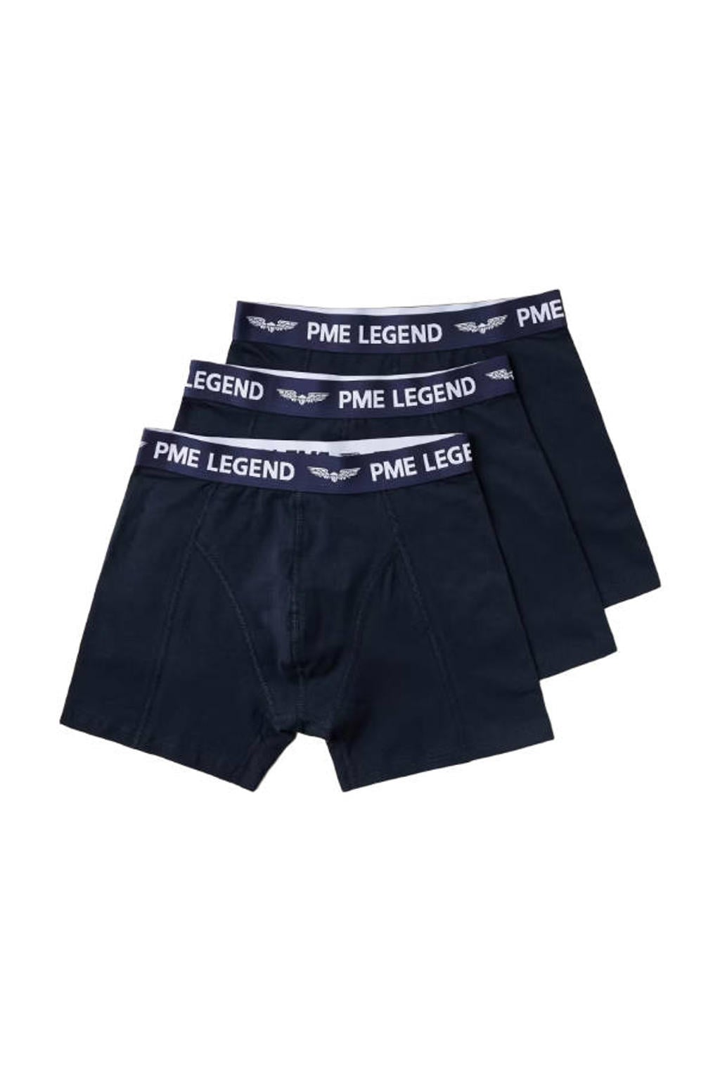 PME Legend boxershorts - donkerblauw (set van 3)