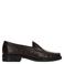 Manfield leren loafers met dierenprint - grijs