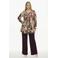 YOEK tuniek met print Plus Size - meerkleurig