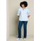 LOLALIZA gestreepte blouse - blauw