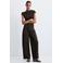 Mango wide leg jeans - bruin