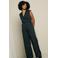 LOLALIZA jumpsuit met ceintuur - zwart