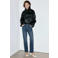 Mango high waist slim fit jeans - mediumblauw