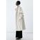 Mango trenchcoat met ceintuur - ecru