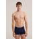 WE Fashion Blue Ridge boxershorts - donkerblauw/donkerrood (set van 3)