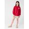Shoeby sweater met tekst - rood