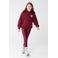 Shoeby sweater met backprint - donkerrood