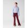 Shoeby gestreepte blouse - lichtblauw