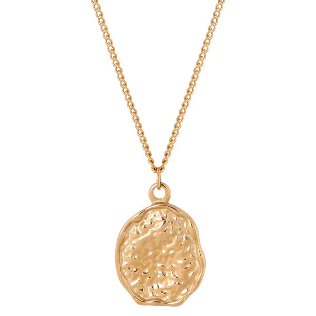 Label Kiki gold plated ketting Gold Rush