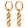 Label Kiki gold plated oorbellen Spirit Hoops