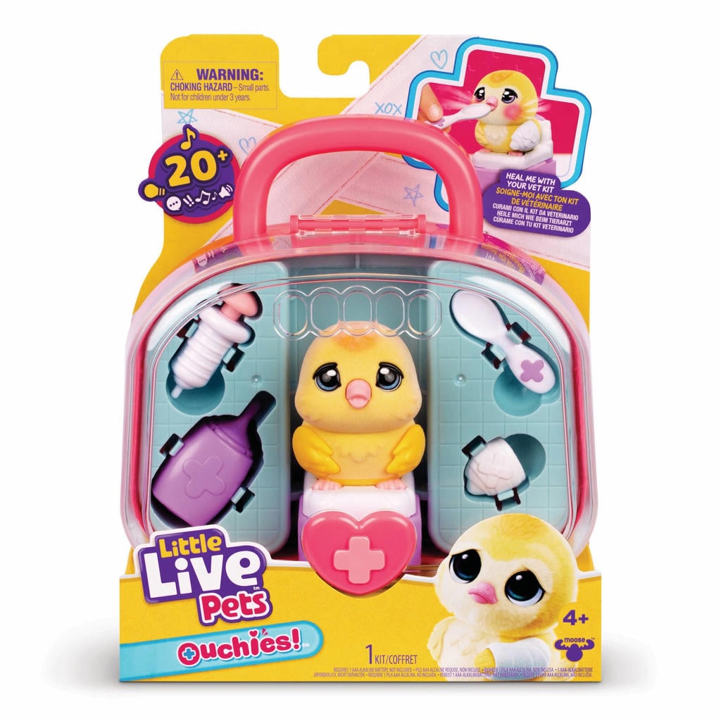 Moose Toys Ouchies S2 Vet Kit Chirpy