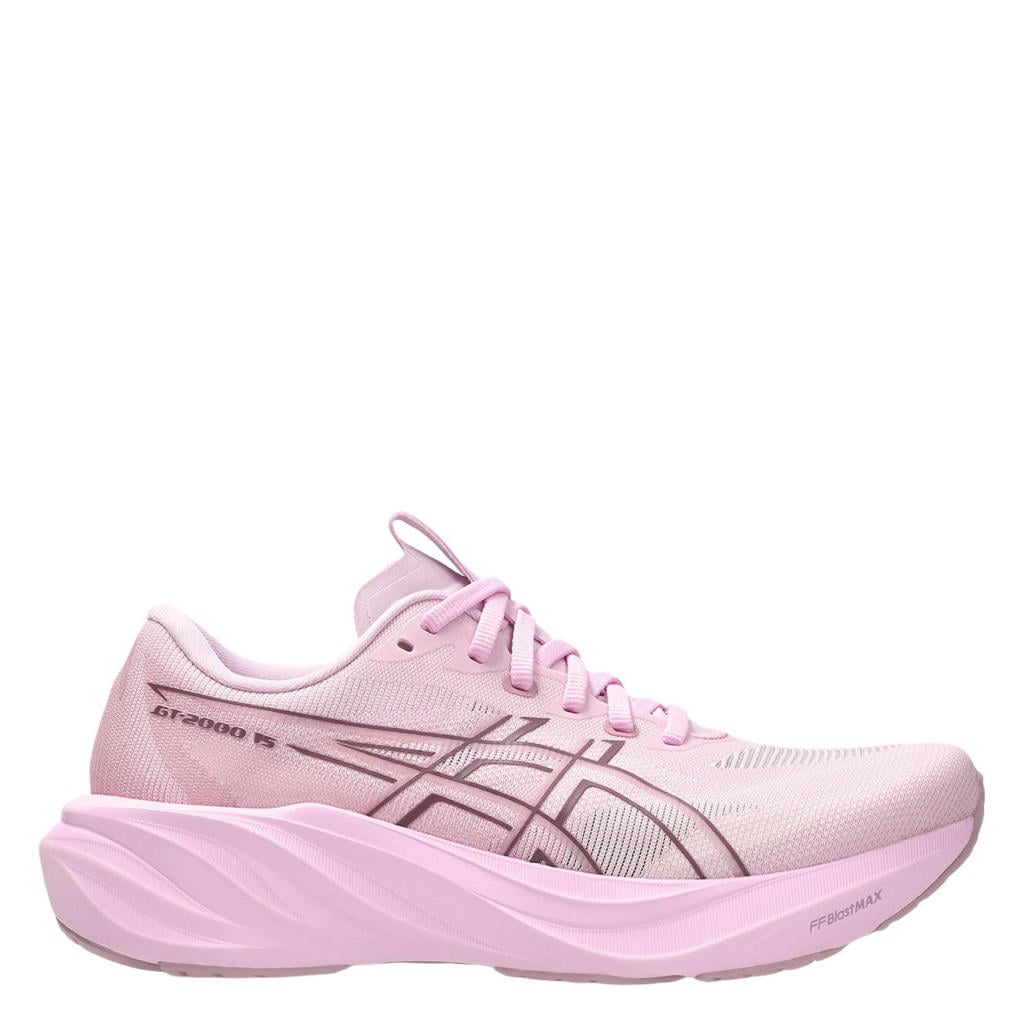 Lila en paarse dames ASICS GT-2000 15 hardloopschoenen - van mesh/voering: mesh/voetbed: eva met veters