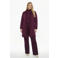 YOEK gebreid vest Plus Size met print - paars