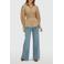 JOSH V LUANN blouse met plooien - lichtkaki