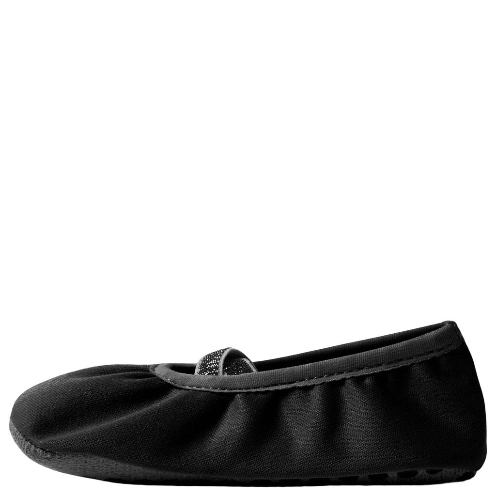 Zwarte jongens en meisjes NAME IT MINI Nmfbalance Gym sportschoenen - van 100% polyester met elastische veters