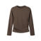 NAME IT KIDS sportshirt met lange mouwen - donkerbruin