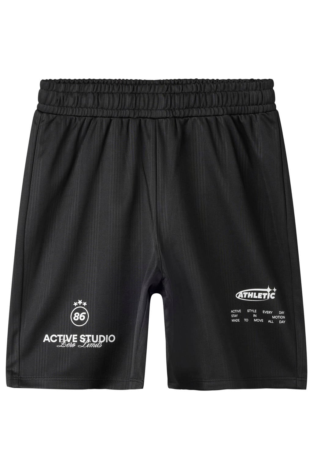 NAME IT KIDS sportshort - zwart