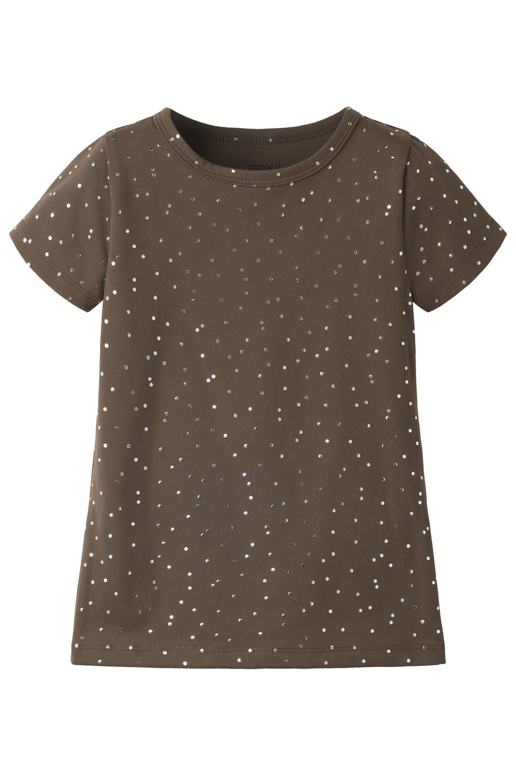 NAME IT MINI sportshirt - donkerbruin
