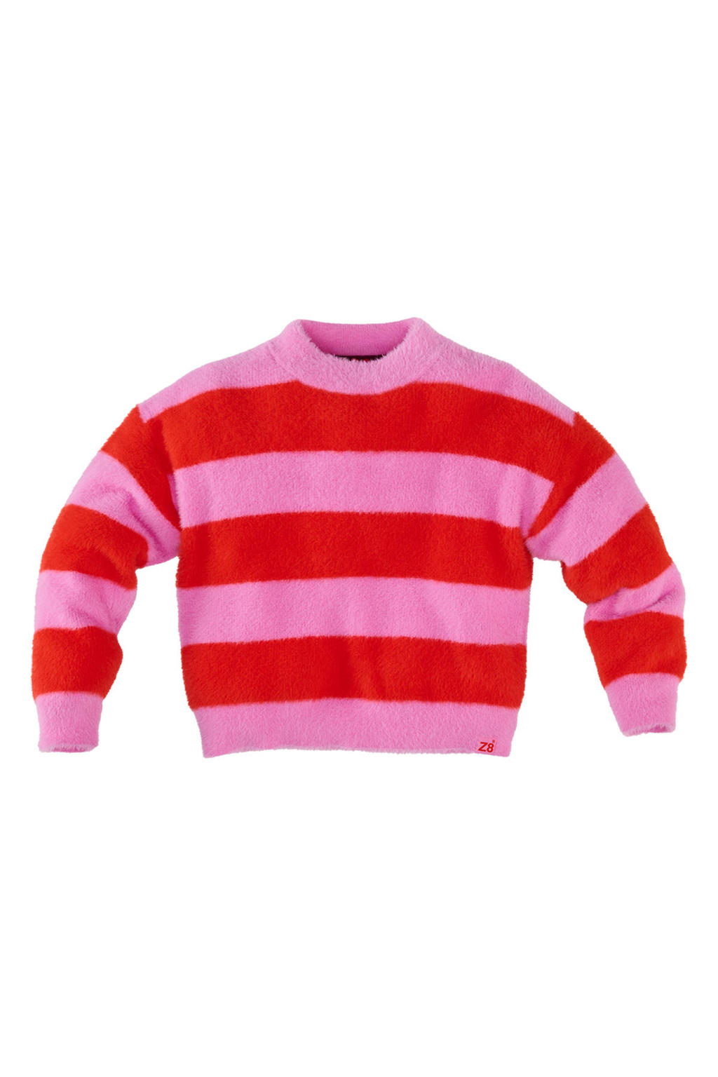 Z8 kids gebreide trui Rubi roze/rood